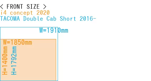 #i4 concept 2020 + TACOMA Double Cab Short 2016-